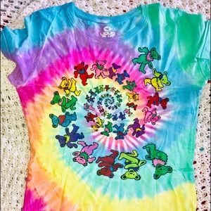 🎃Liquid Blue greatful dead dancing bears t-shirt